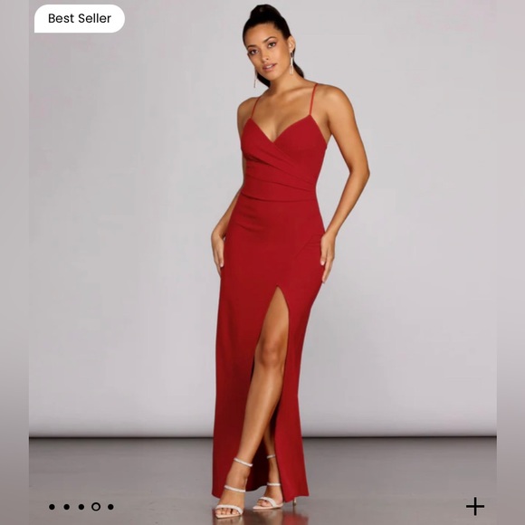 Red Windsor Dress - Picture 1 of 4